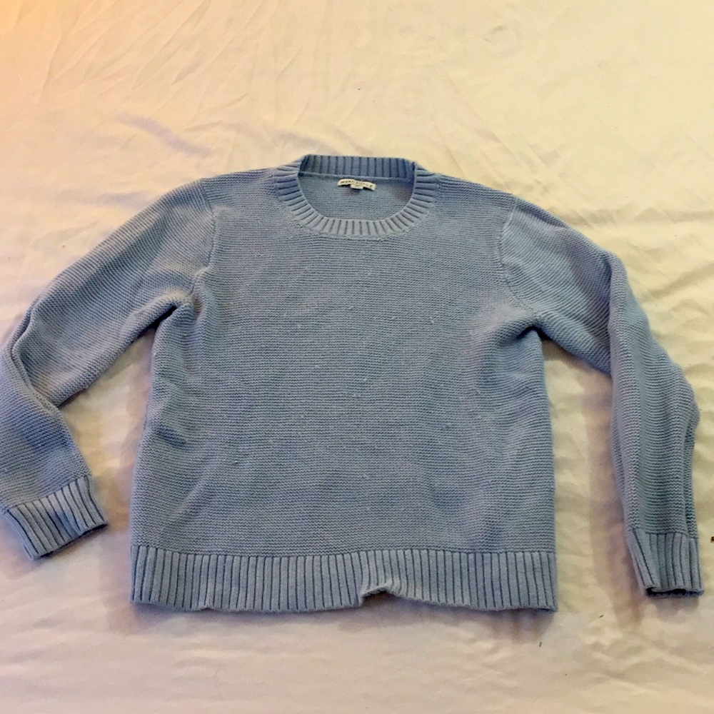 Knit crewneck sweater
